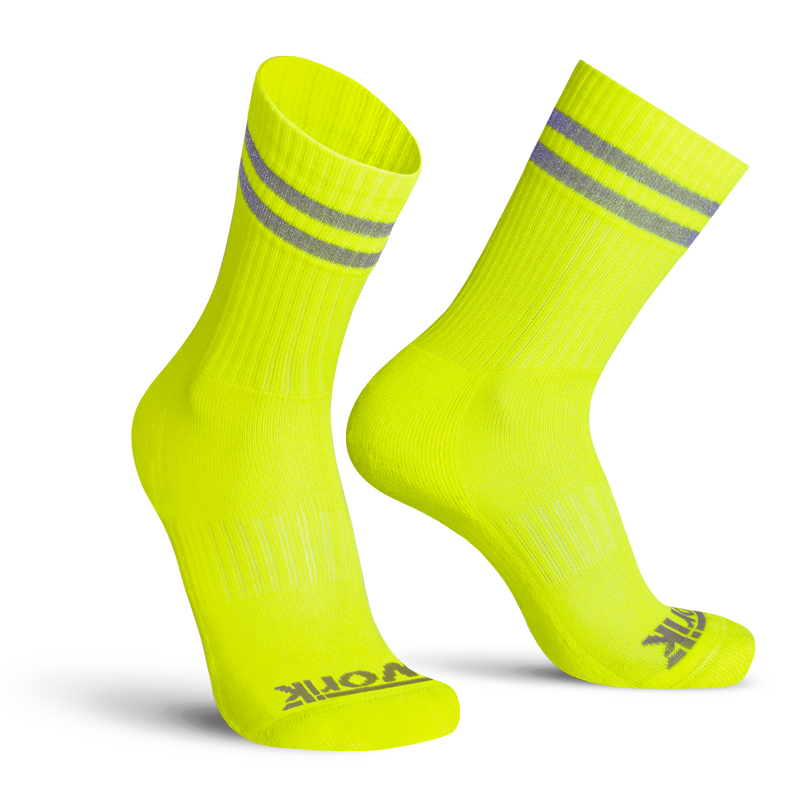 H-Vis Half-cut | Protech Socks | Worik